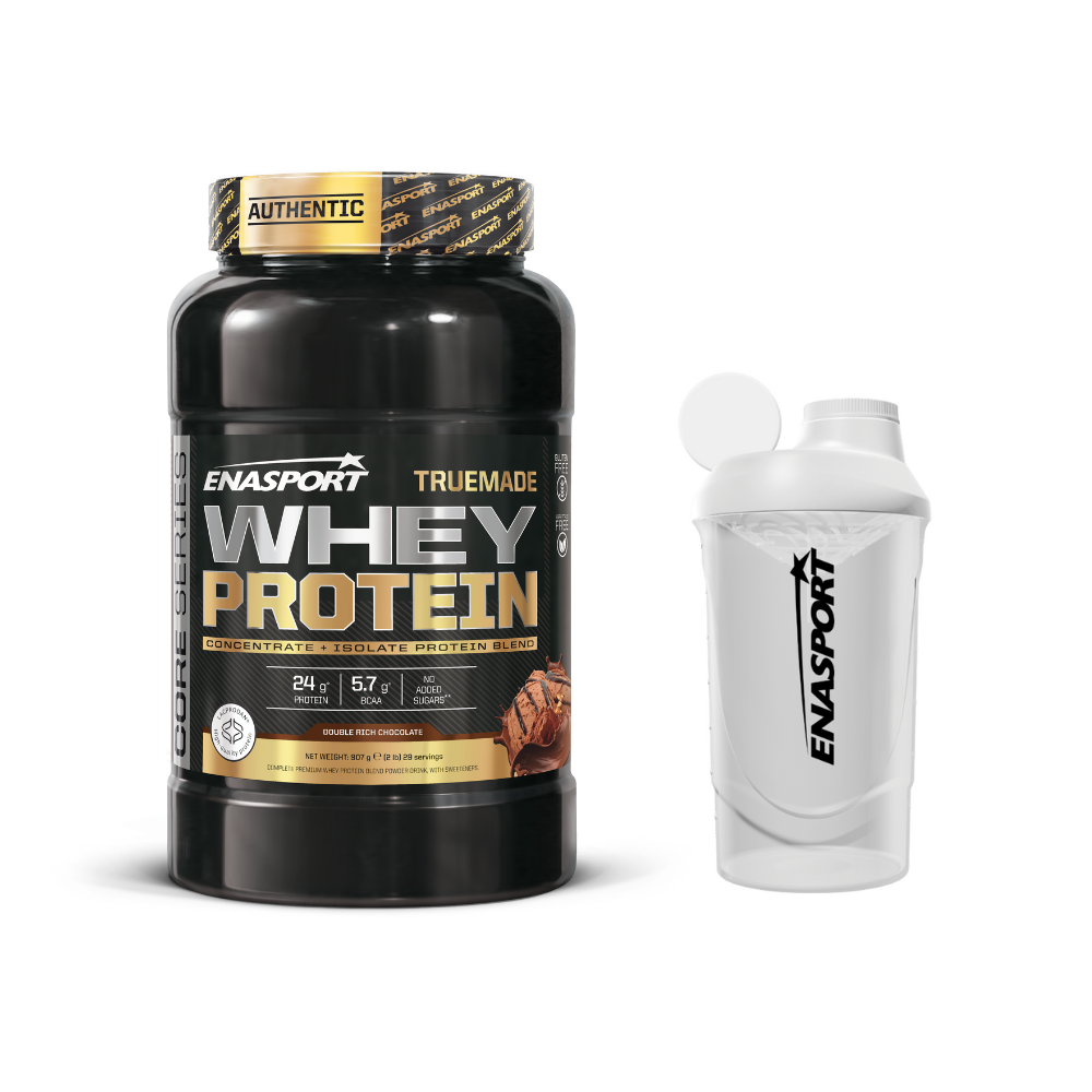 Pack Truemade 907gr + Enasport Shaker Wave Blanco 600 MLT