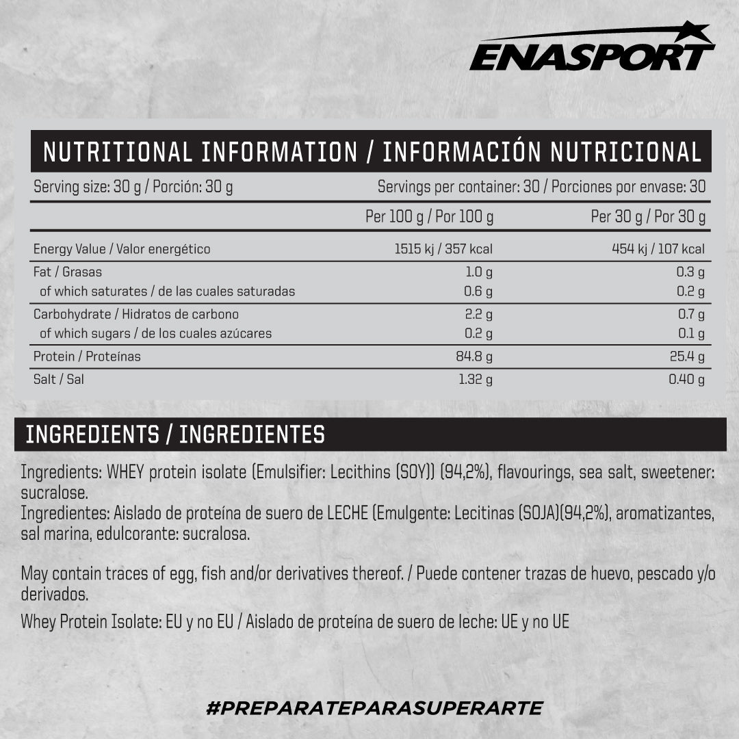 Isoprot 100% Whey Protein Isolate