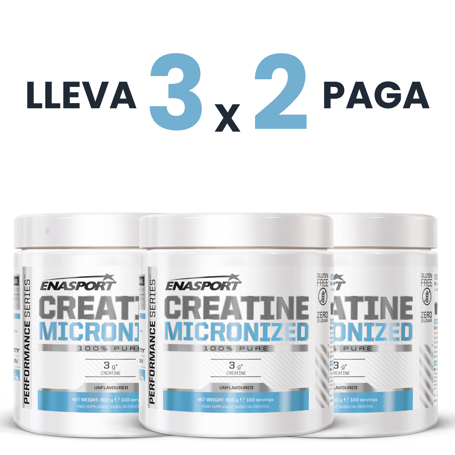 Creatina 300grs 3x2