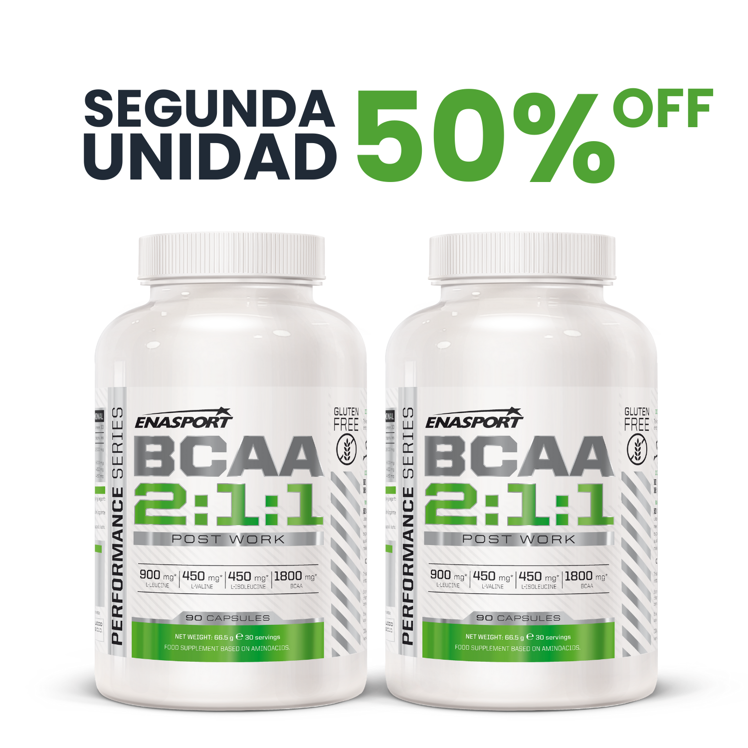 BCAA 2:1:1 2da al 50% off