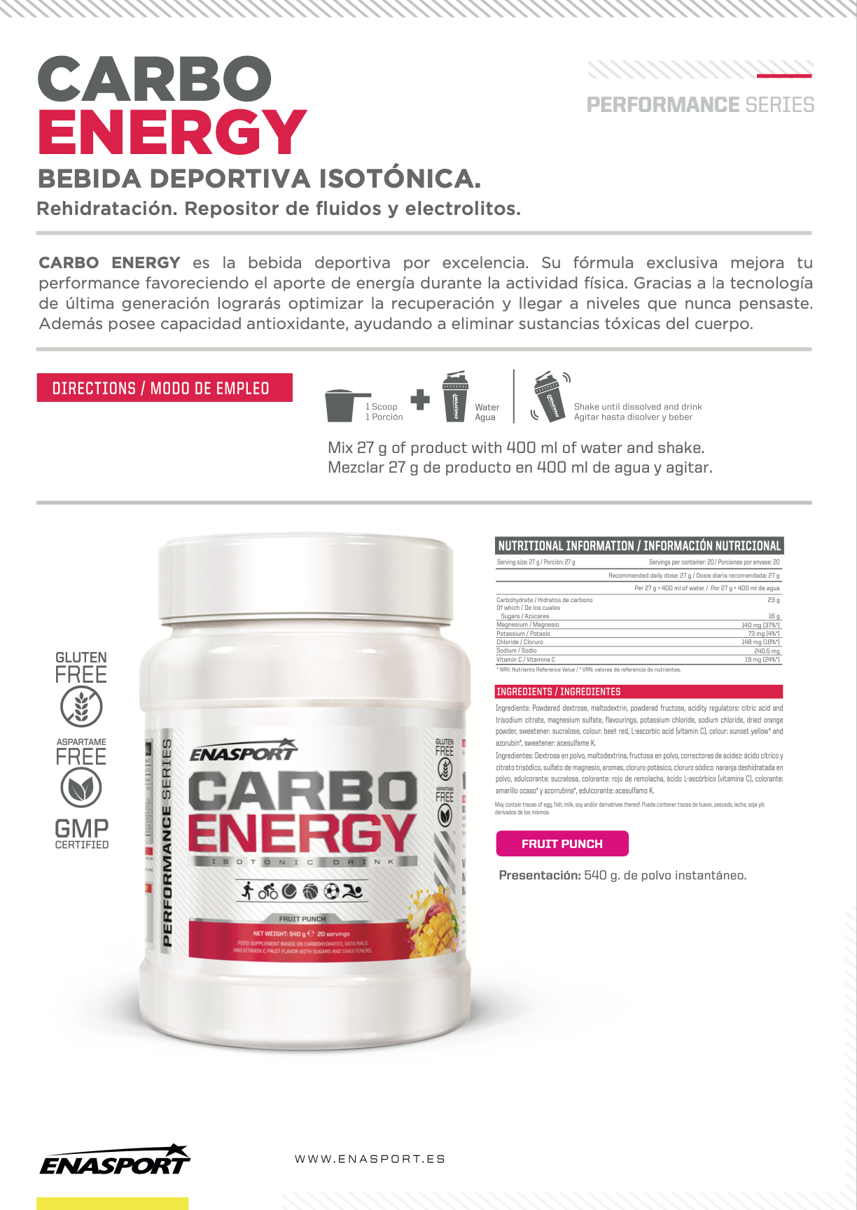 Carbo Energy 3x2