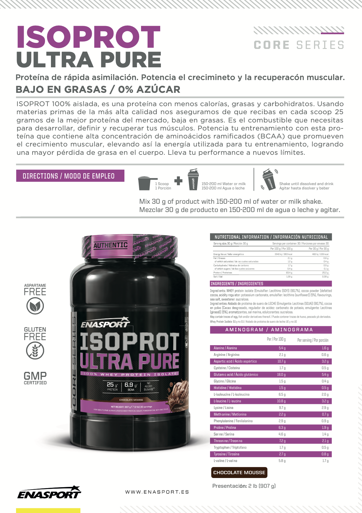 Isoprot 907gr 2° al 50% Off
