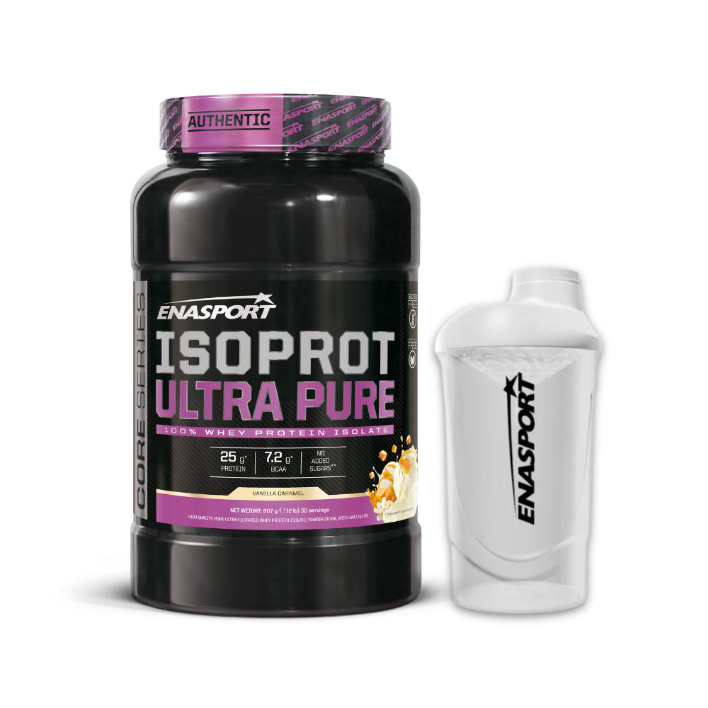 Pack Isoprot 2lb + Enasport Shaker Wave Blanco 600 MLT