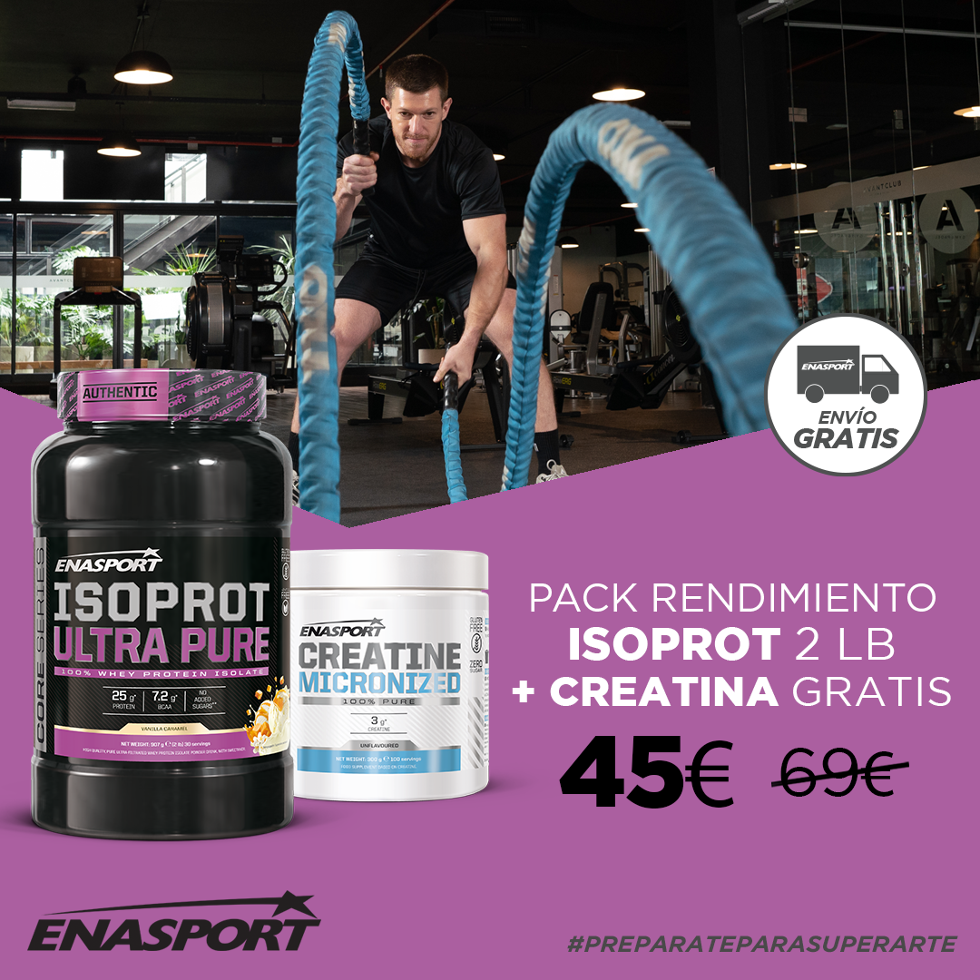 Pack Isoprot 2lb + Creatina 300 grs