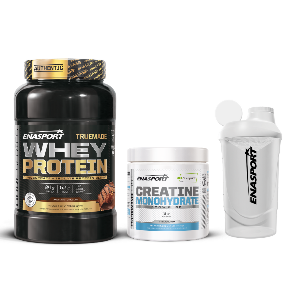 Pack Truemade 907gr + Creatina Creapure® 300gr + Shaker Wave